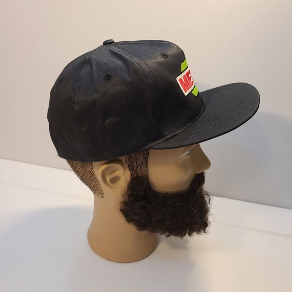Vintage 90s Snapback Hat Metro Embroidered Adjustable Hat - Picture 5 of 8